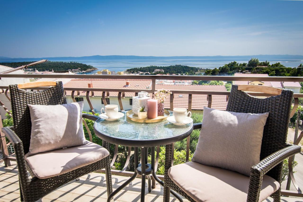 מאקרסקה Apartment Iva With Sea View מראה חיצוני תמונה